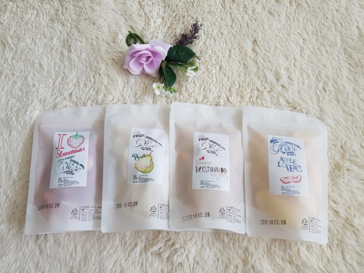 동결건조 과일칩 얼굴있는 농부시장 달고 맛있어요!