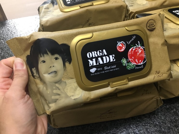 아기물티슈 추천 올가메이드 물티슈 블랙라벨