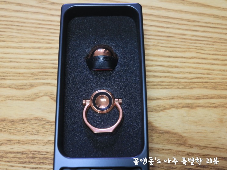 차량용 휴대폰 거치대 추천 - 대쉬크랩 써클카팩 브론즈(OMNI)