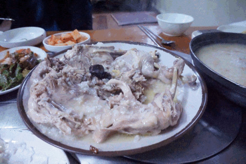 홍제동 맛집 몸보신에 고인 한방 닭 백숙 맛집 "산천마루"