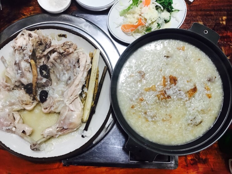 [서대문] 홍제동 맛집 : 한방누룽지닭백숙 : 산천마루