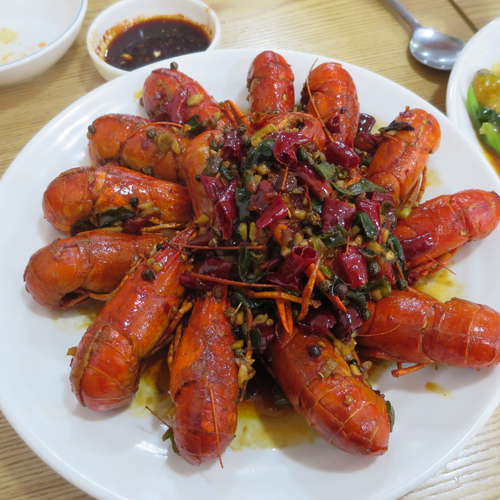 건대입구역맛집 마라샹궈 * 전통중경 마라륭샤 & 지삼선
