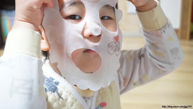 어린이화장품 뿌띠슈 마스크팩 꿀찬 보습