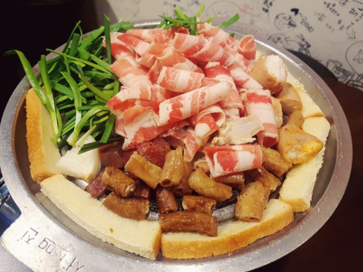 [수유역곱창]수유부추곱창에서 모듬곱창 먹고왔어요:)
