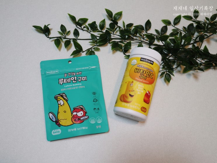 맛있는 젤리 영양제 뉴트리원 라바구미