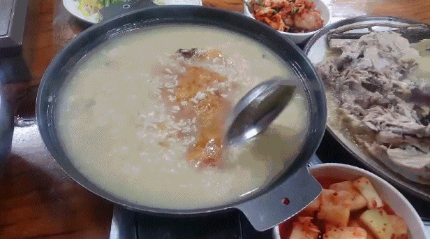 서대문맛집 산천마루 한방누룽지닭백숙 든든해