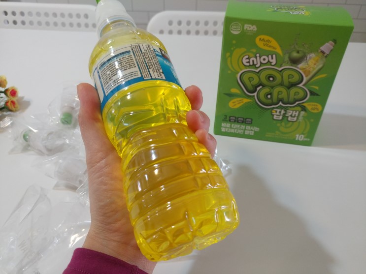 비타민음료 ♪ 팝캡 멀티비타민