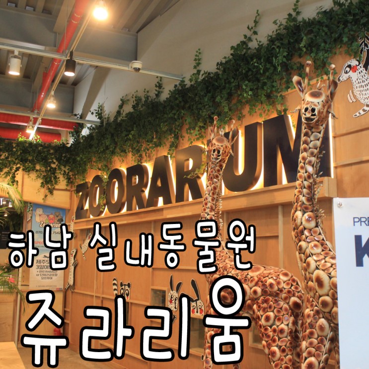 아이와갈만한곳 실내동물원 쥬라리움 정말 좋아해요!