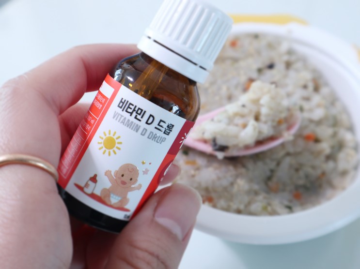 뉴트리원 액상형 아기 비타민D 드롭/임산부 비타민D : 실내활동 많은 요즘 필수