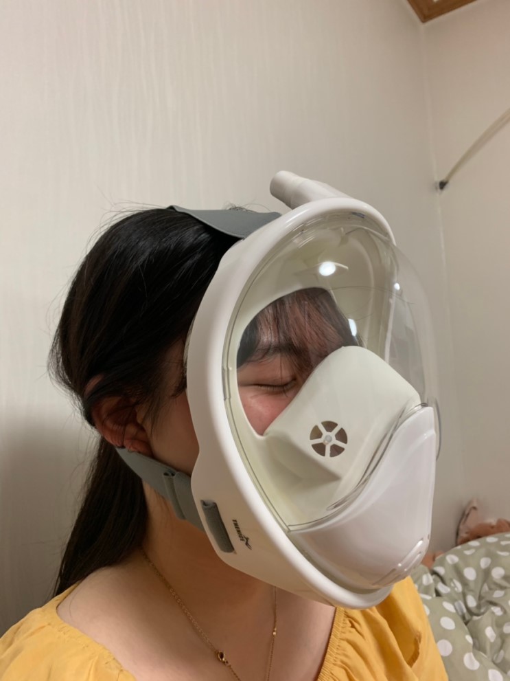 물놀이 필수템!! 더나이스 스노쿨링 마스크 실제 사용 후기