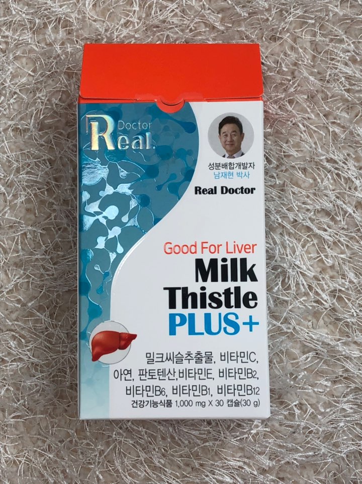 지친 간을 위하여! 리얼닥터 밀크씨슬