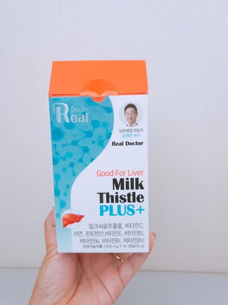리얼닥터 밀크씨슬+ :) 백년손님 남재현 원장님이 개발한 밀크씨슬 간 영양제