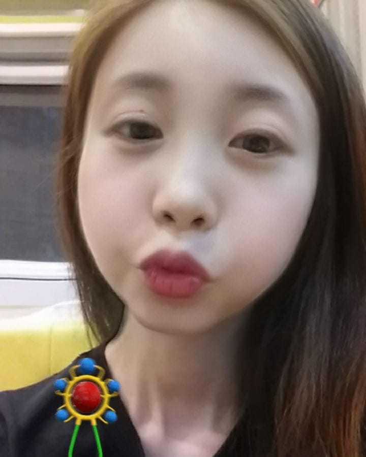 #뿅 나왔다 그동안 잘지냈지? #느린아이 #뒷북업뎃 #운동하고싶당나귀 #스냅챗아기