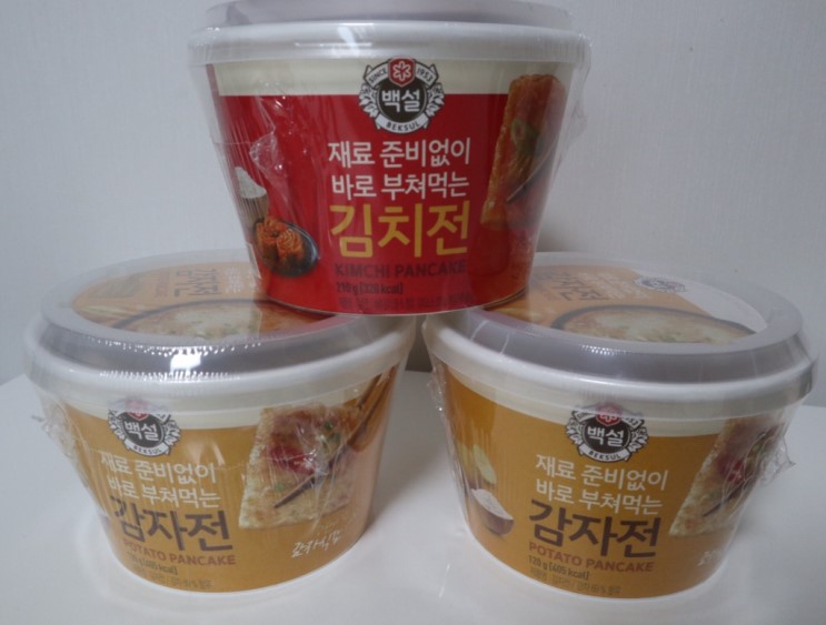 감자전 황금레시피 아이들간식 간단안주로 딱인 초간단 백설컵전 감자전 김치전 감치전