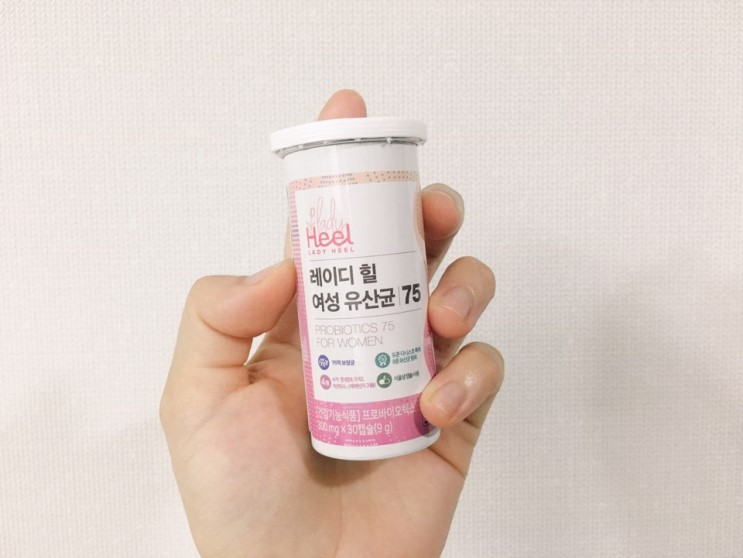 여성유산균 프로바이오틱스 레이디 힐 여성유산균 75