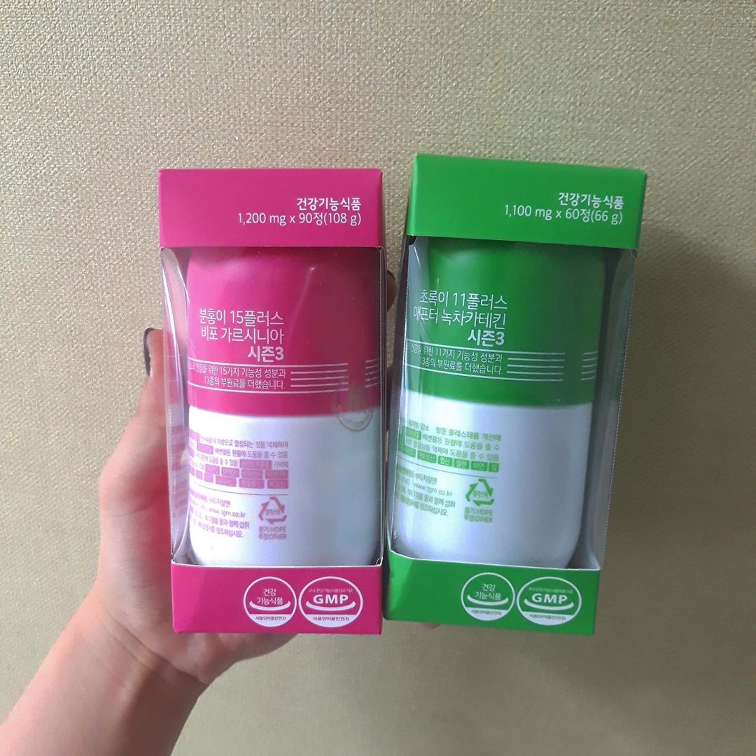 𝓓𝓸 𝓨𝓸𝓾𝓷𝓰 on Instagram: “❤️분홍이 초록이 시즌3💚  시즌3로 돌아와 분홍이 초록이 단점들이 해결되었어요‼️ 분홍이👉🏻구린냄새와 역한 맛을 제거,식물성 색소 이용해 정제🆙 ,변질과 변색 방지,12플러스 에서 15플러스로🆙  초록이👉🏻고약하고 떫은 맛 제거, 초록색…”