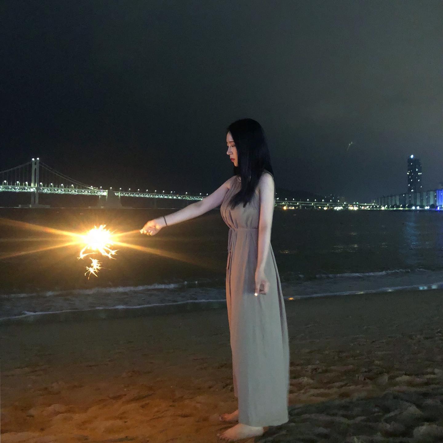 #불꽃놀이 💥
예쁜데 무서움,,🤭
⠀
#부산 #광안리 #광안리해수욕장