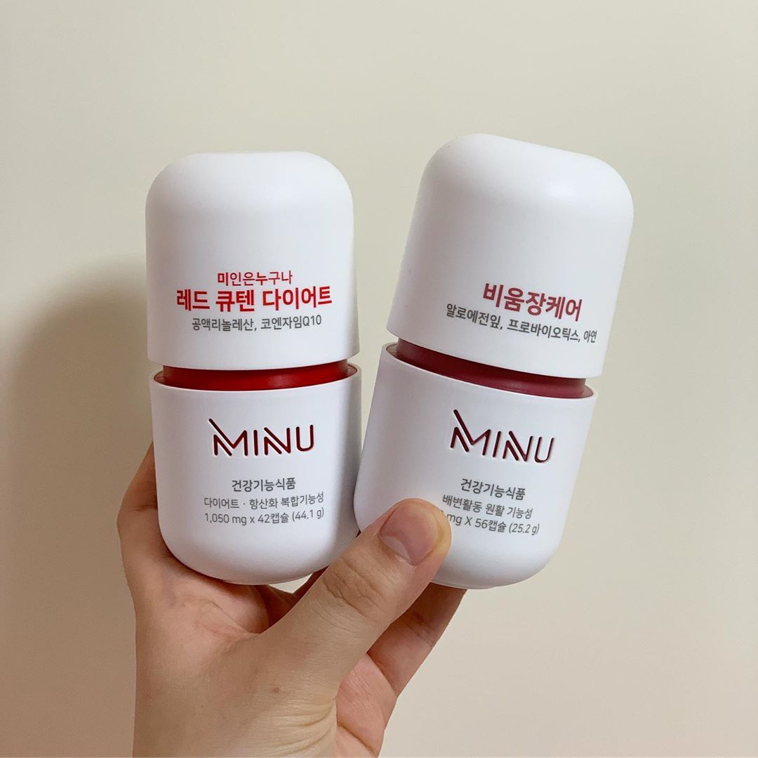 도윤맘 on Instagram: “⠀ ✔️미누 레드큐텐은 CLA (공액리놀렌산) 으로 체지방감소에 좋고 큐엔자임Q10이 함유되어 항산화에 도움이 되는 다이어트 제품ෆ ⠀ ✔️미누 비움장케어는 배변 활동에 도움을 줄 수 있는 알로에전잎과 프로바이오틱스, 면역기능에 필요한 아연도 함께…”