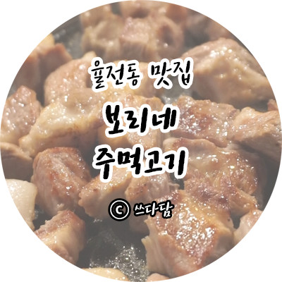수원 성대역 맛집 *보리네주먹고기* 율전동 고깃집 회식장소 추천
