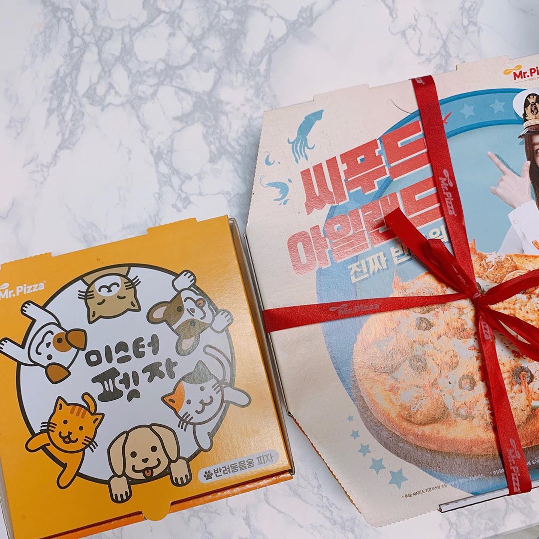 ᴶᴵᴺᵞᶜᴴᵁ ღ on Instagram: “🍕🐶 ⠀ ⠀ 미스터피자에서 새로이 출시한 미스터펫자- 반려동물도 맛있는 피자를 먹을 권리가 있다며🤣 반려인과 반려견/반려묘가 함께 먹을 수 있게 세트로도 판매하더라구요!!!!!!! 신기방기😌 덕분에 우리 욤짱도 맛있게 피짜 뇸뇸뇸- 집에 놀러온…”