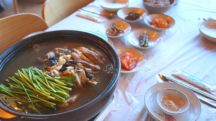 가평맛집 해달촌에서 능이백숙먹고 몸보신 ~