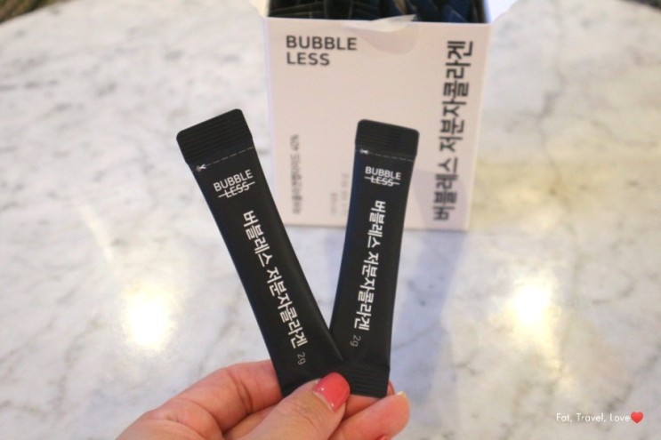 버블레스 저분자콜라겐 체내흡수율 꼼꼼하게 따져요!