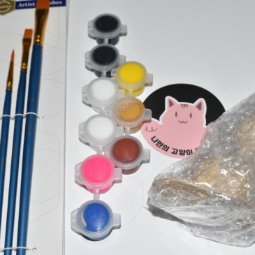 집에서 즐기는 취마생활, 고양이 채색 DIY