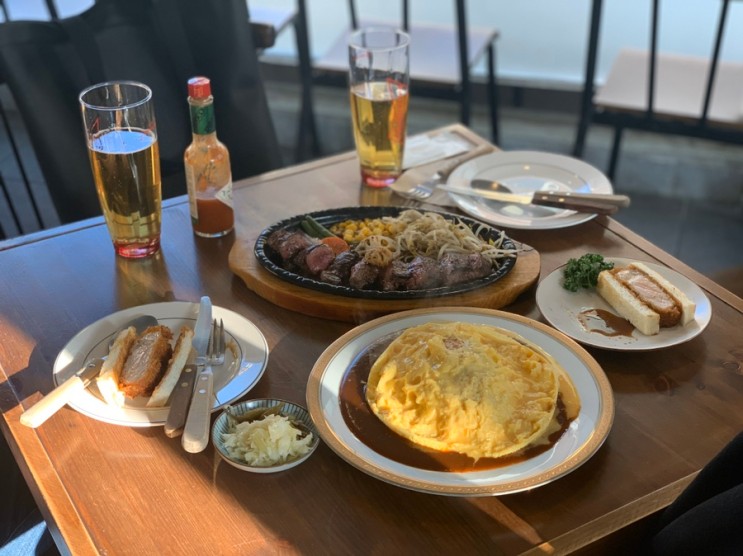 [한남동 맛집] 오므라이스, 가츠산도가 맛있는 ‘마음과마음’