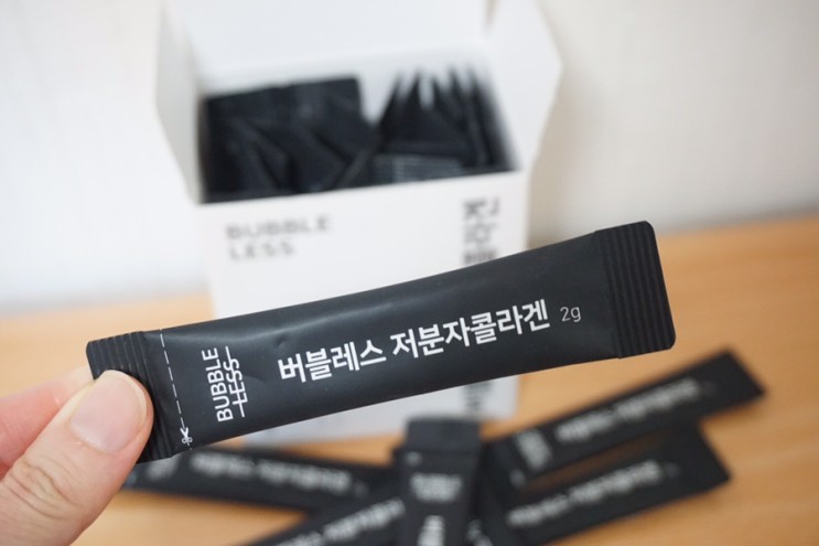 버블레스 저분자 콜라겐 피부 속부터 견고하게