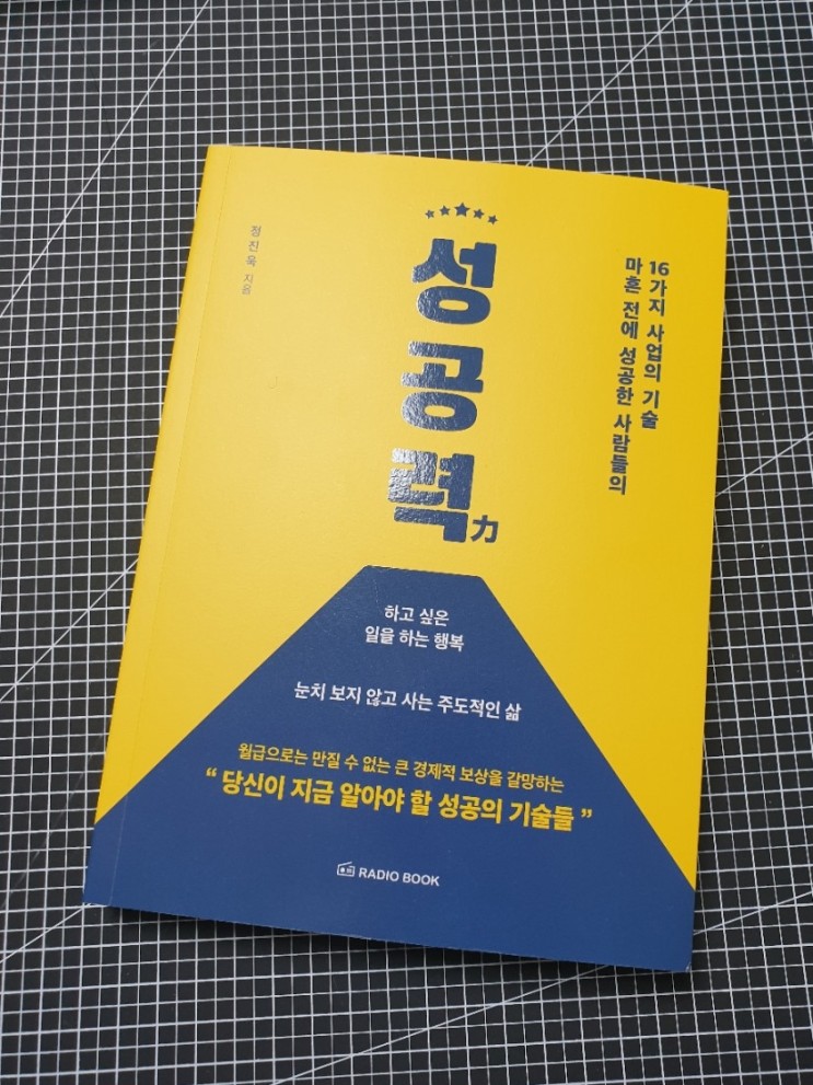 [도서] 마흔 전에 성공한 사람들의 16가지 사업의 기술! "성공력"