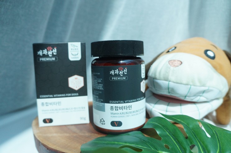 면역력강화를 위한 강아지비타민 개과천선먹고 오래살개