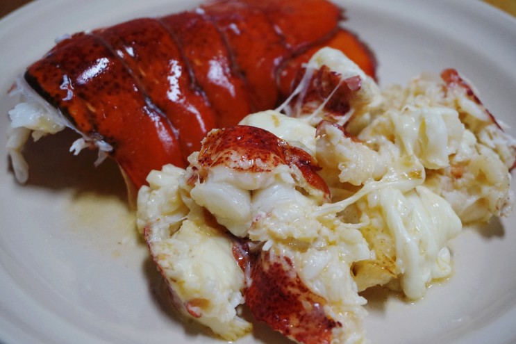 랍스터테일 요리, 식욕점 냉동랍스터로 랍스터치즈버터구이 만들어먹었어요