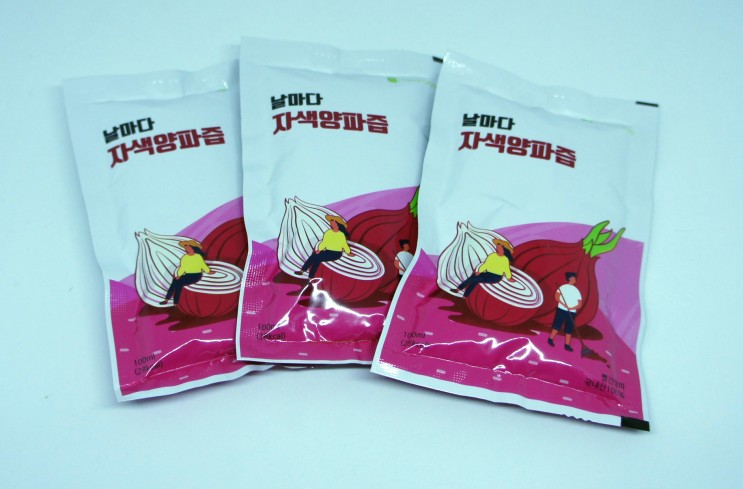 로운 식품의 청년 농부 무안 자색양파즙 먹고 건강해지기!