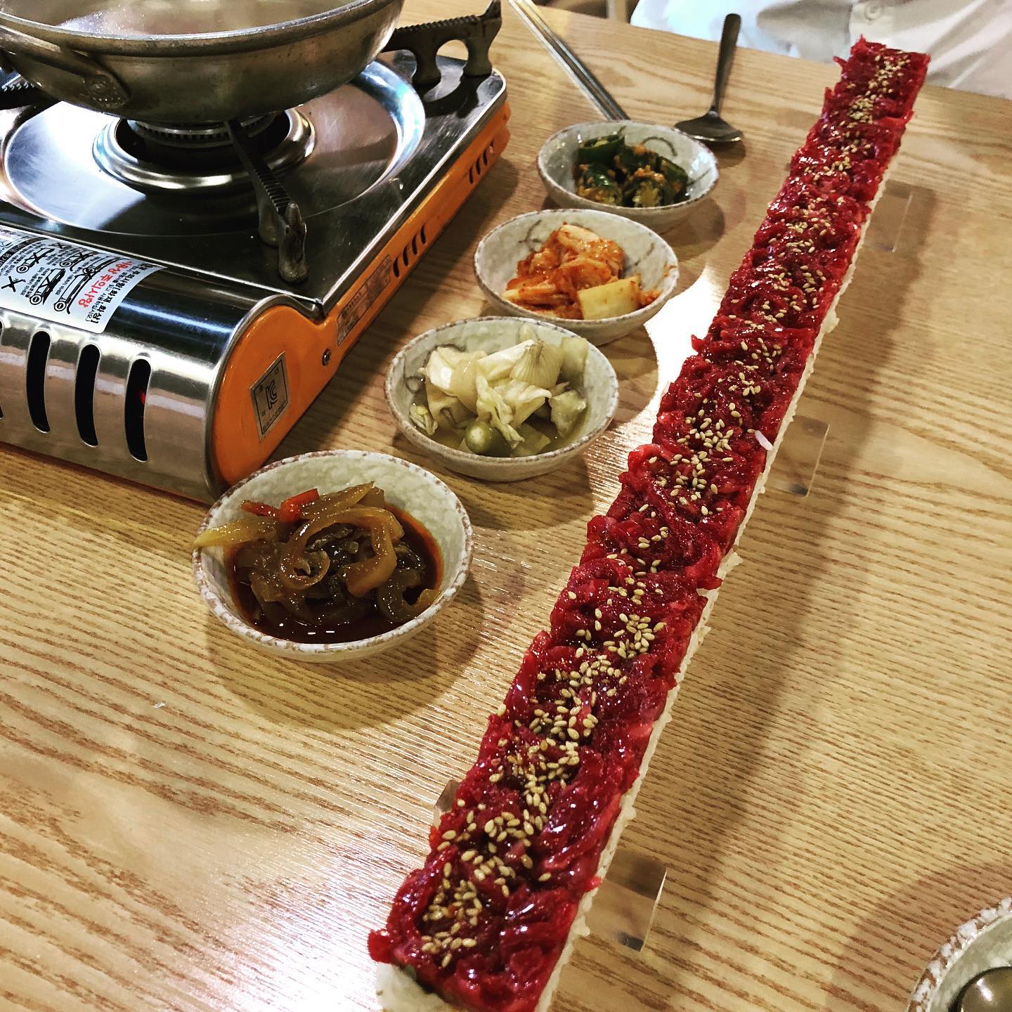 🍣
#육회초밥#초밥#또먹으러가고싶네#육회비빔밥도 먹었는데 #사진이없네😭#초밥은사랑입니다#맛스타그램#눈으로드세요👀
