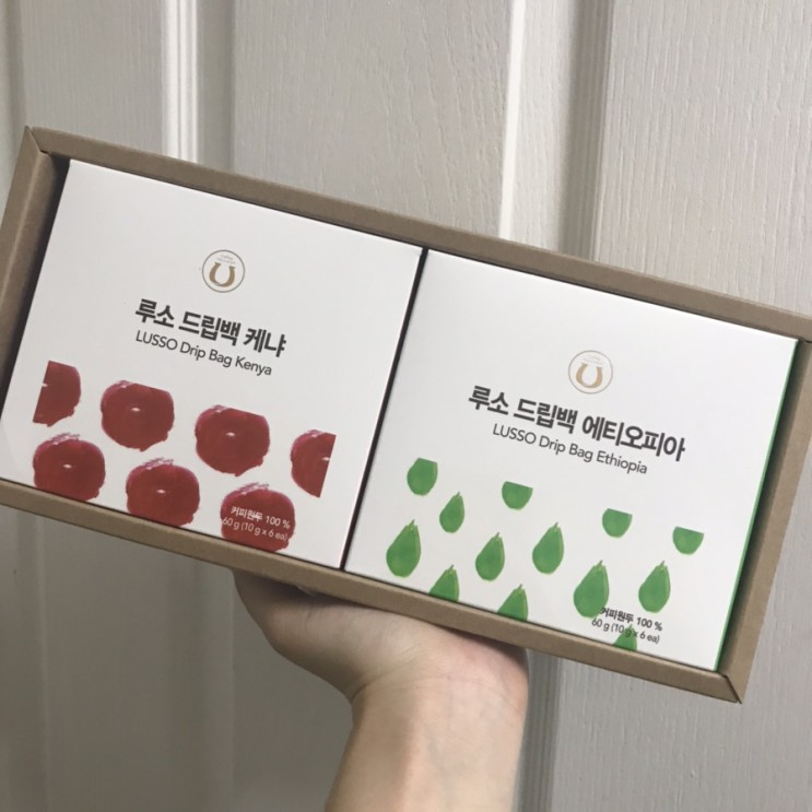 사무실커피추천) 홈카페드립백 드립백원두커피:: 루소드립백!!
