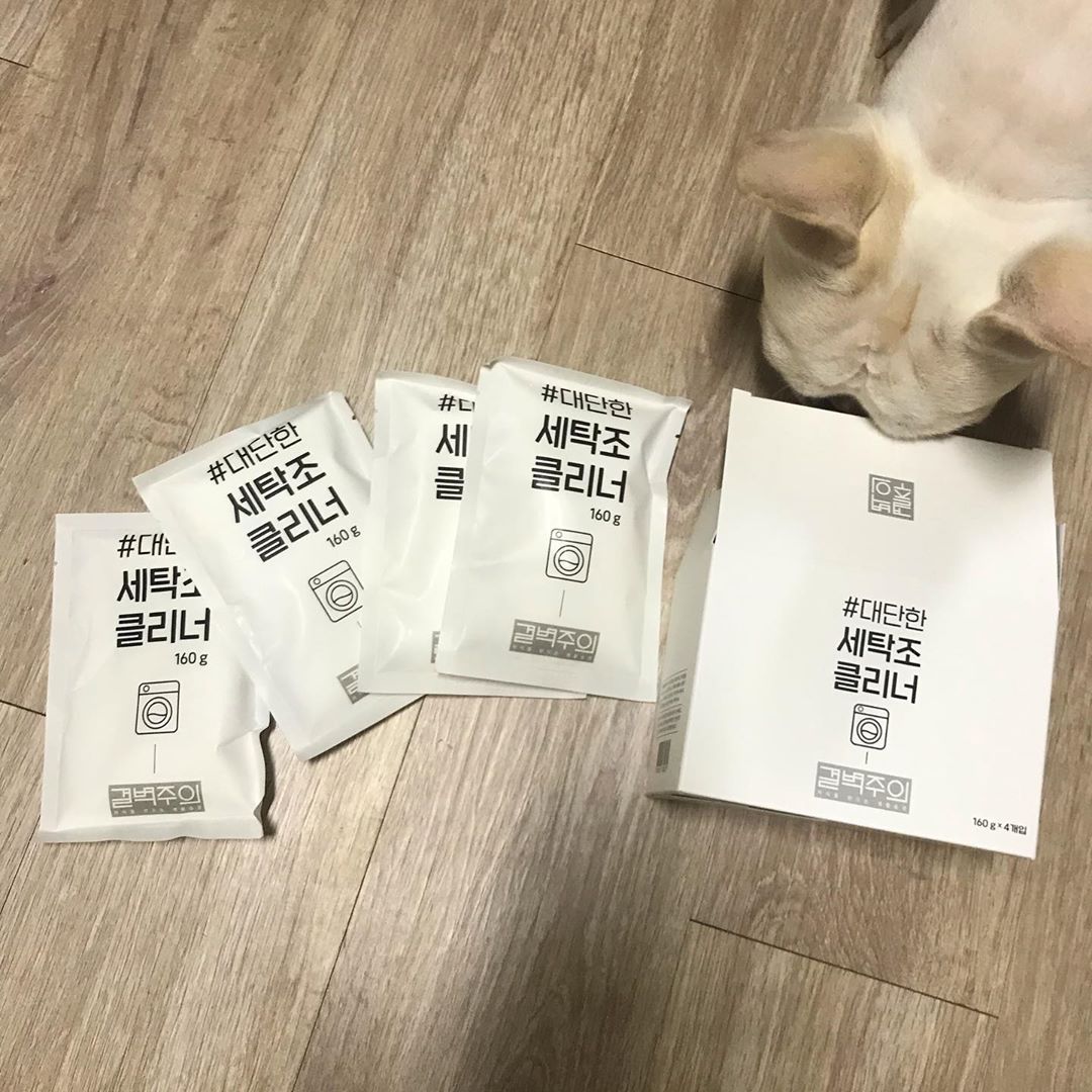 나는프불인가돼지인가_최크림 on Instagram: “여름에 빨래들에서 슬슬 물냄새가 나기 시작 하길래 세탁조 클