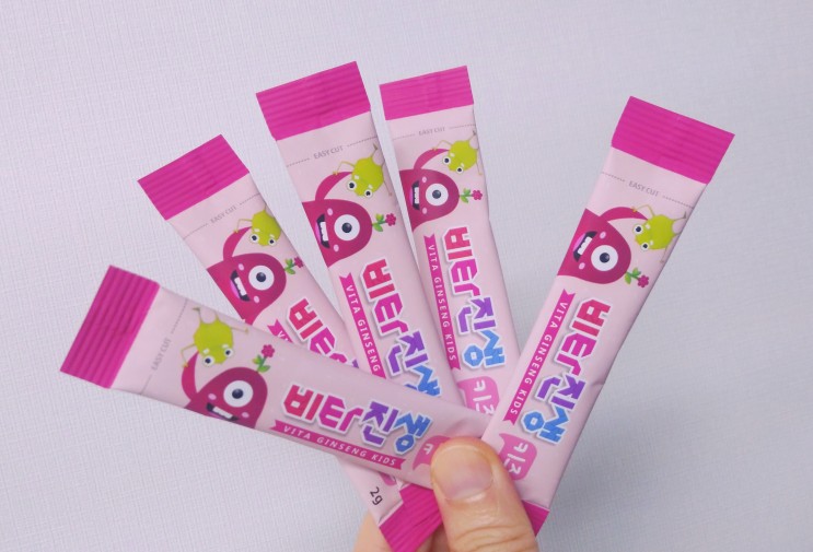 비티진 어린이홍삼 비타진생 키즈홍삼도 진세노사이드 함량 확인하세요