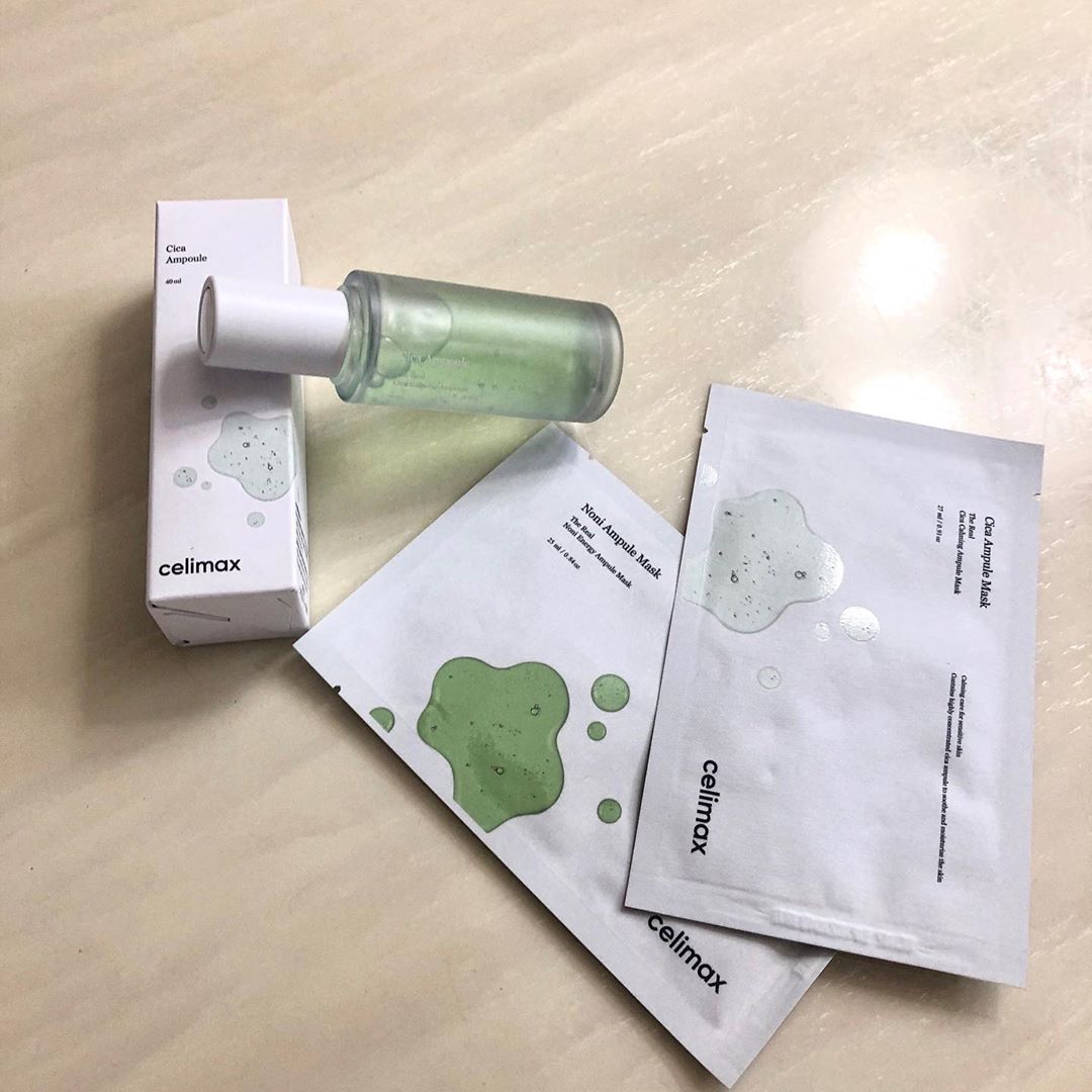 수연ღ’s Instagram photo: “민감한 피부 진정을 도와주는 시카 추출물 75%이 진하게 들어간 저자극 시카앰플✨ 요즘 화장하고 마스크를 써서 트러블이 생기기 시작했는데 시카앰플을