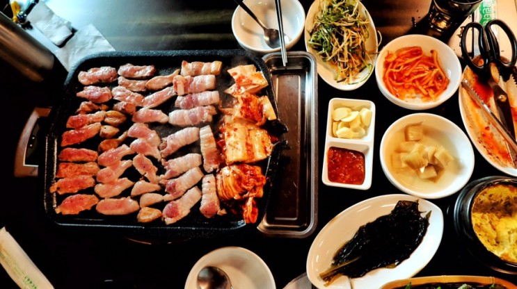 여주맛집 아빠랑 데이트 하고 왔어요:) ft.숲을그리다 참숯 초벌구이 하르방 &카페 포레스트