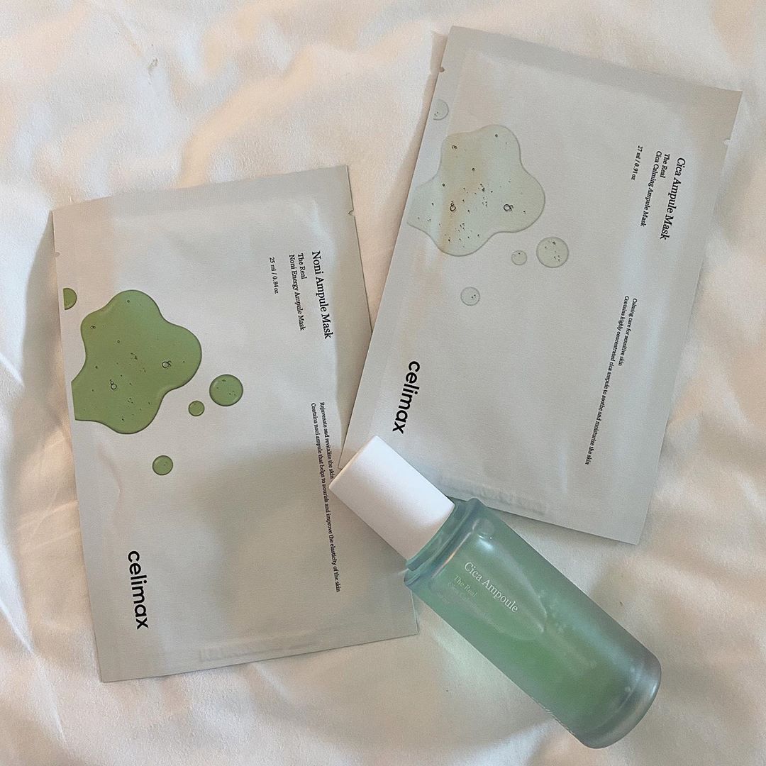 @___arami on Instagram: “휴가 중 민감해진 피부 진정을 도와준 찰떡앰플💚 시카추출물이 담겨있어 자극적이지 않고, 촉촉해요 ✨ . . ‘해당 리뷰는 제품을 협찬받아 작성되었습니다’ #앰플추