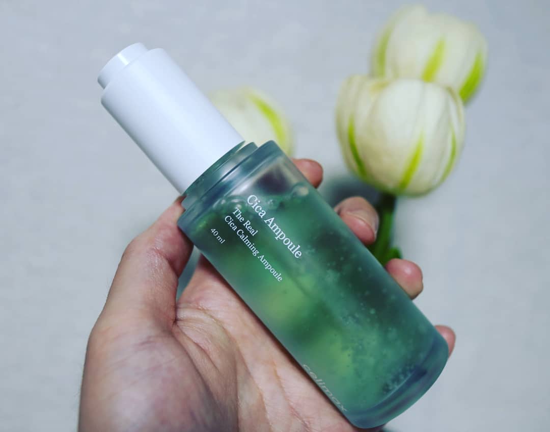 가브리엘 on Instagram: “셀리맥스 시카🍀앰플 리뷰해요!💚 피부 진정을 도와주는 시카추출물🌿이 들어간 셀리맥스 시카 앰플입니다! 지성인데도 번들거림 🌠없이 가볍게 금방