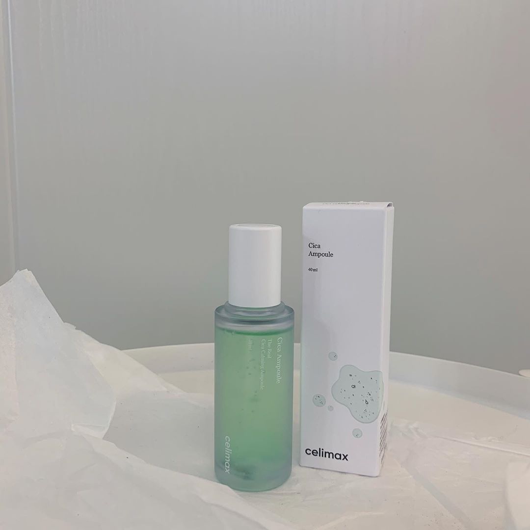 이아용’s Instagram profile post: “셀리맥스 시카카밍앰플💚 저는 피부가 사실 원래 엄청 건조한데