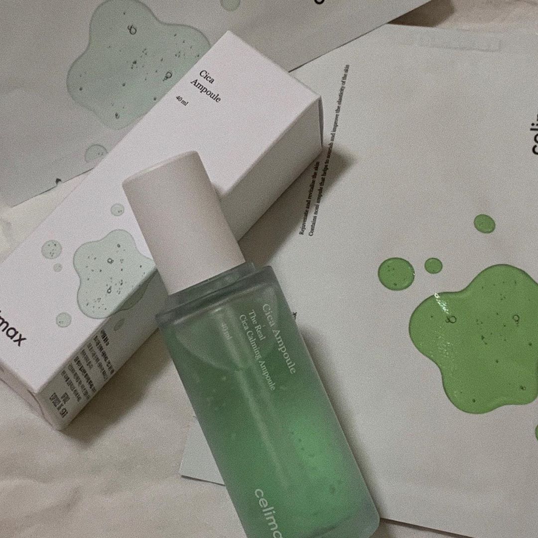 정빈 on Instagram: “🌱셀리맥스 시카 카밍 앰플 365일 민감한 피부 진정을 도와주는 시카추ᄎ