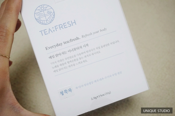 디톡스에 좋은 쑥청혈차 모집 [8LAB] 청쑥차 소개 리뷰