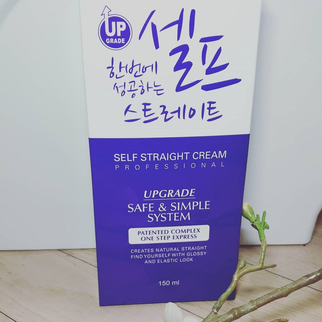 김주사랑 (Kim Jusarang) (@_jusarang_) posted on Instagram: “#제품 협찬 간편 셀프 스트레이트 ! 탈색으로 인해 늘 하던 셋팅 펌이 풀려 버려서 평소하던 드라이 손질이 아닌 고데기 필수 헤어 스타일