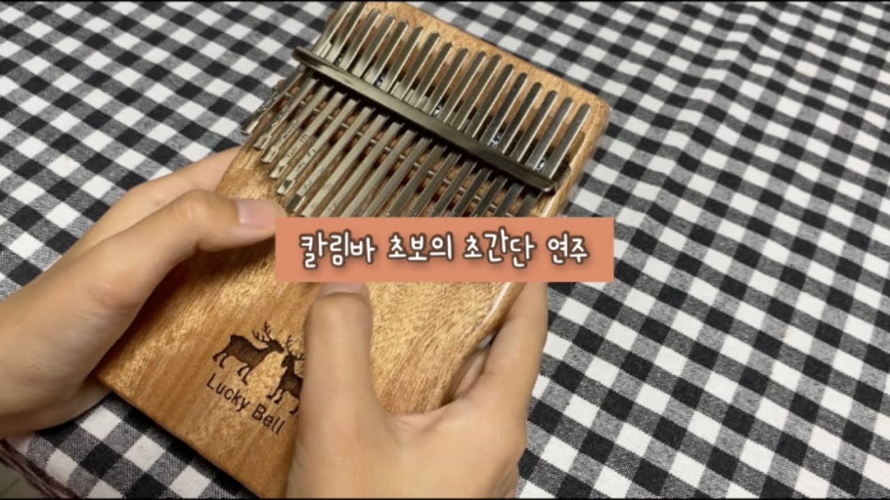 칼림바 간단 연주 및 소개