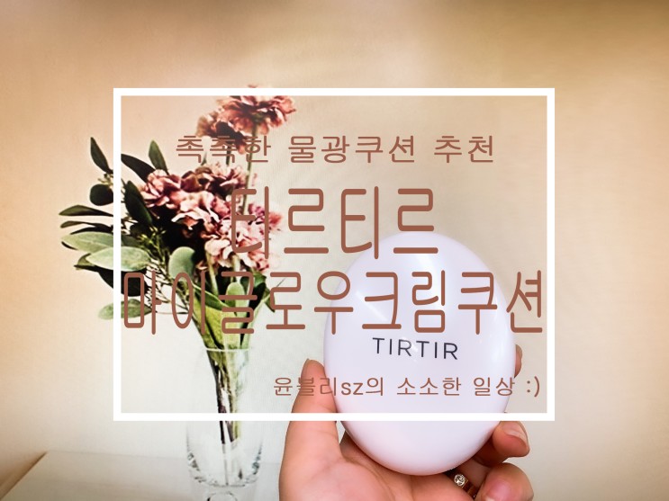 [화장품] 보습이필요한 피부에 딱인 촉촉 물광 쿠션 추천 :: 티르티르 마이글로우 크림쿠션(21N) :D