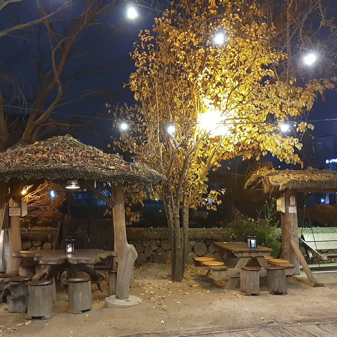 .
#또지난피드😋
사진첩 뒤척이다 발견.
저날....술왕창 마신 다음날...
나는 죽겠는데...술도 안깨고 
제정신 아닌상태로 
급으로 친정식구들과 강제 일산행.
차에서 울렁거려 뒤질뻔 했지만
티도 못내고 결국 밥먹으러가서 
한술도 못뜨고 나옴😱😱
그래도 운치있는 예쁜 카페에서 
커피먹을땐 술이좀깨서ㅋㅋㅋㅋㅋㅋㅋ
분위기 즐기다가 집에옴~ 
마지막 영상 울엄마...귀여움뿜뿜🙈
찍을땐 몰랐는데 브이를 저렇게 날리고 있었다니! 너무웃기다ㅋㅋㅋㅋ
#친정식구들과함께
#모퉁이카페
#불멍
#11월어느날
#세상신난너희들❤️