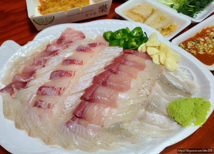 단골횟집 소개해요 ^^ : 대방어+광어 : 수원 장안구 횟집 : 조원동 회타운 맛집