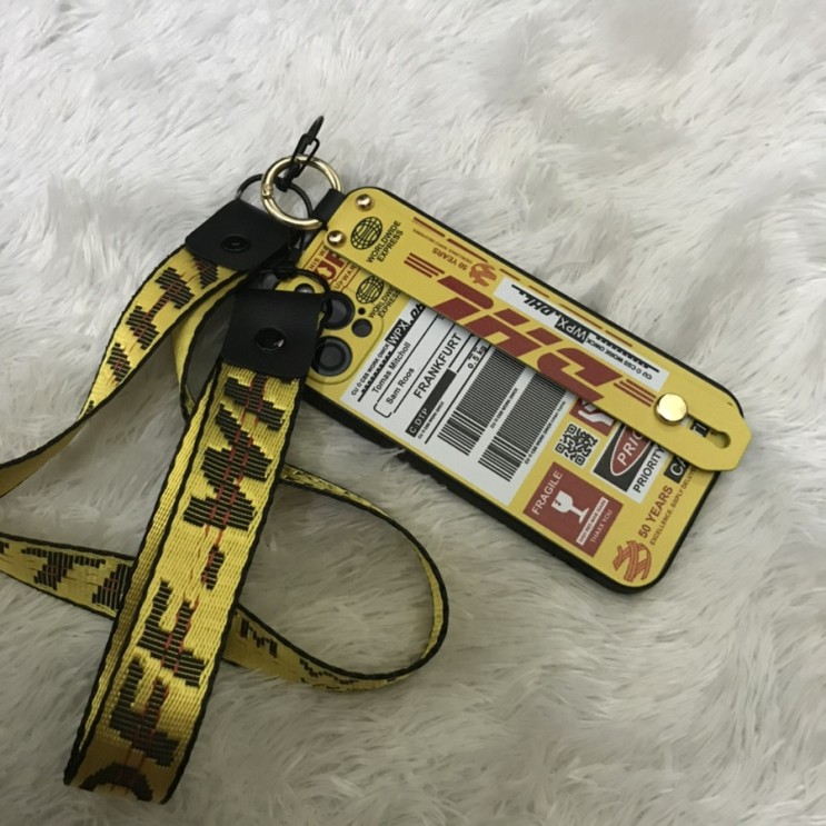 세상힙한 🤟아이폰 유니크한 케이스 추천 :: DHL 핑거스트랩 목걸이 아이폰 케이스 [Be4 meeting u#]